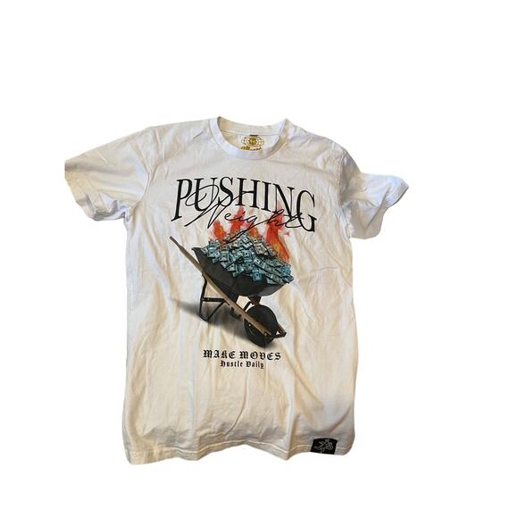 Muerte Hustle Daily Pushing Weight T-Shirt Mens S - Picture 1 of 3